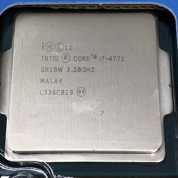 インテル® Core™ i7-4771 3.5GHz 4コア8スレッド