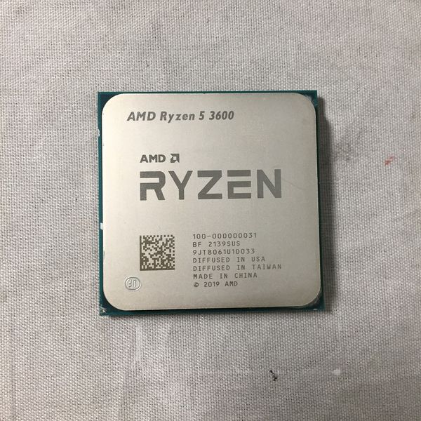 AMD 〔中古〕Ryzen 5 3600 〔3.6GHz／SOCKET AM4〕（中古1ヶ月保証 ...