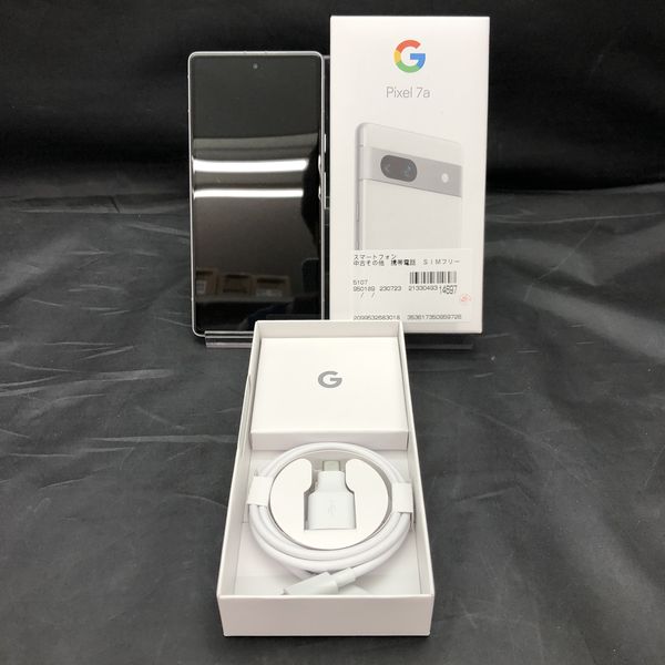 Google 〔中古〕Google Pixel 7a GB スノー GA JP SIMフリー