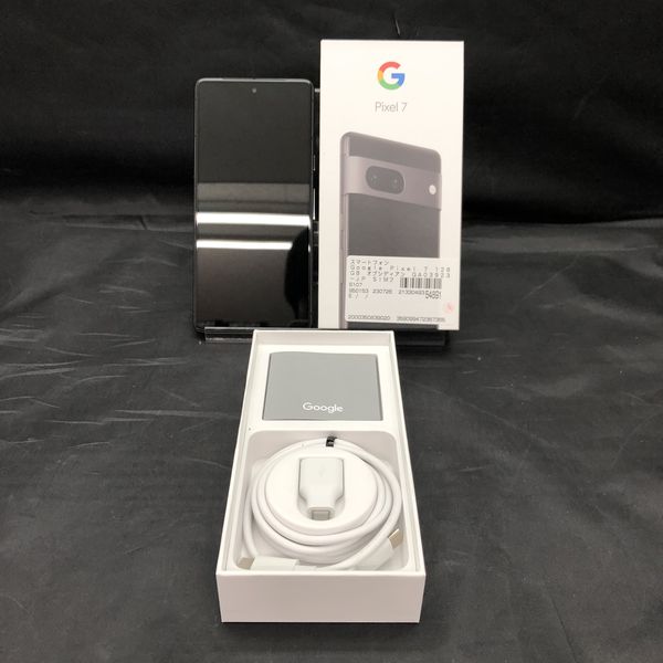 Google Pixel7 128GB ブラック GA03923-JP 新品