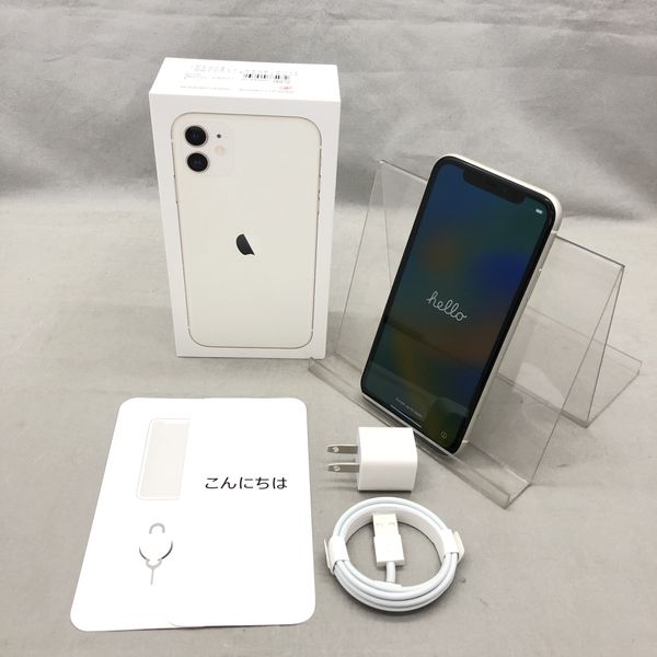 APPLE 〔中古〕iPhone11 64GB ホワイト MWLU2J／A SoftBankロック解除 ...