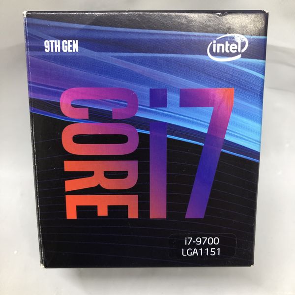 新品未使用 Intel Core i7 9700  LGA1151  3個