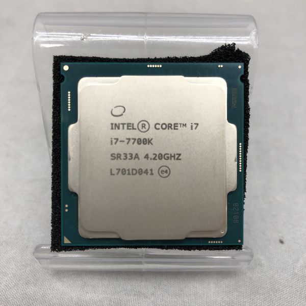 Intel 〔中古〕インテル® Core™ i7 プロセッサー 7700K 〔4.2GHz／LGA