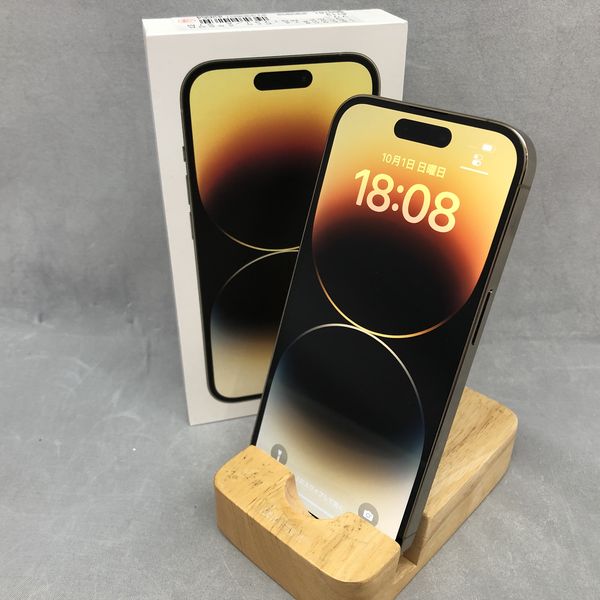 APPLE 〔中古〕【国内SIMフリー版】 iPhone14 Pro 256GB ゴールド ...