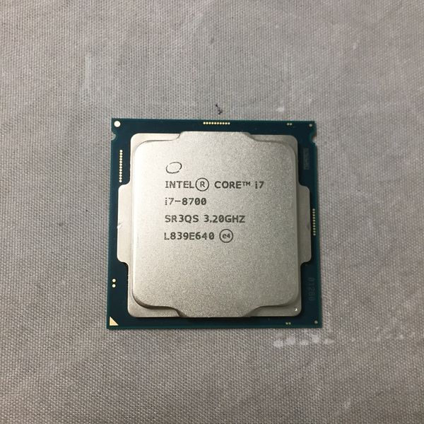 intel core i7 8700 box  CPU