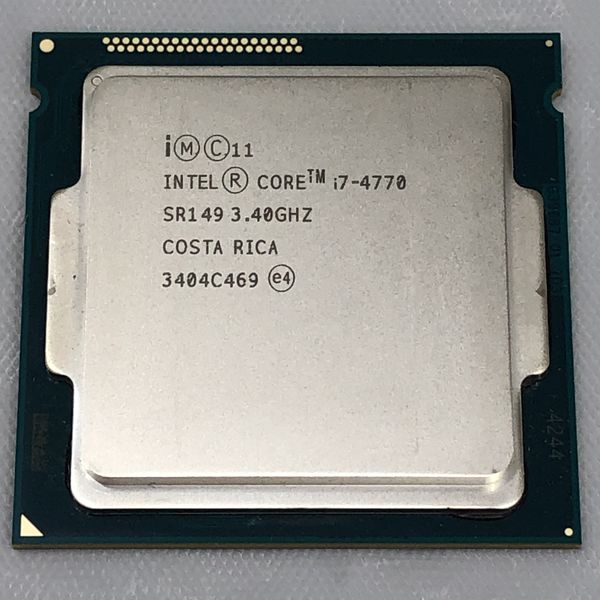 Intel 〔中古〕インテル® Core™ i7 プロセッサー 4770 〔3.4GHz／LGA ...
