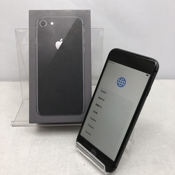 APPLE 〔中古〕iPhone8 64GB スペースグレイ MQ782J／A SIM