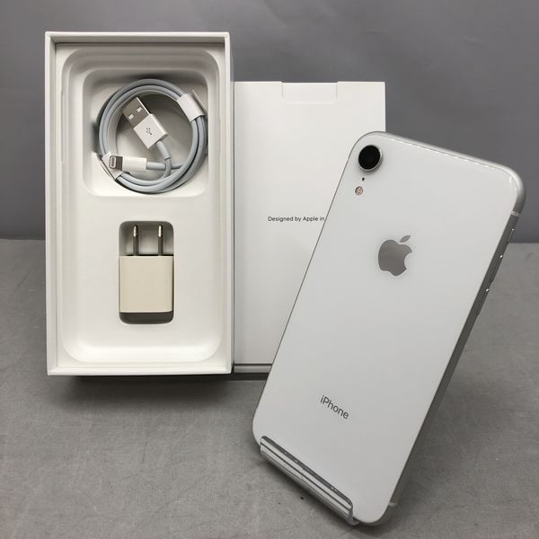 iPhoneXR ホワイト 128GB SIMフリー端末 Apple - iPhone XR 128GB