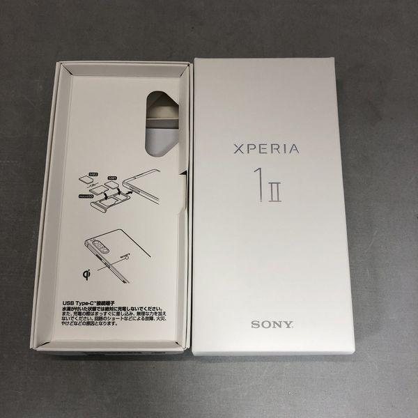 SONY 〔中古〕Xperia 1 II 256GB フロストブラック XQ-AT42 SIM