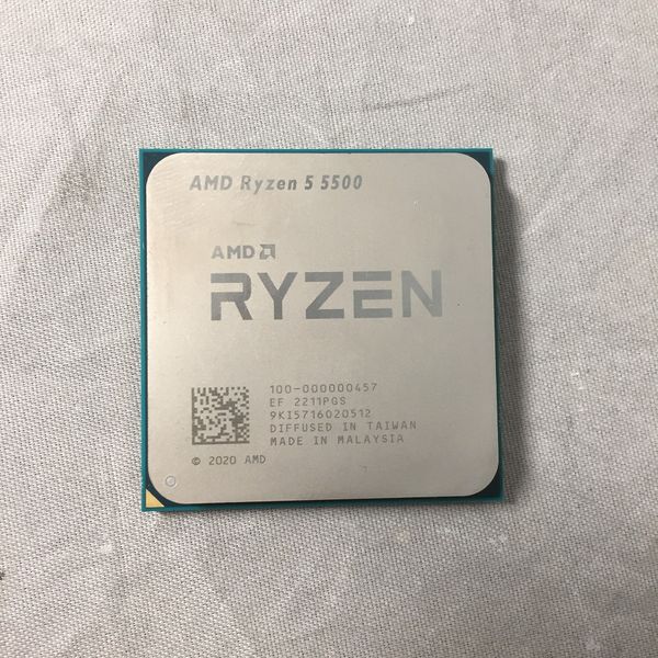 自作PC Ryzen 5 4500 BDドライブ内蔵