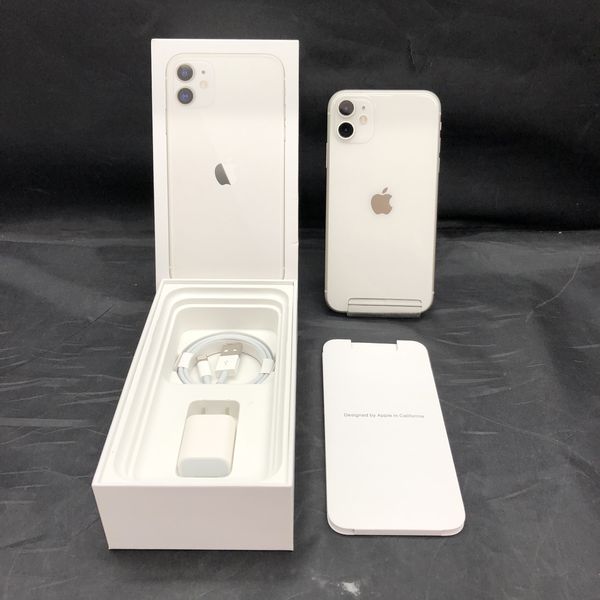 iPhone11 64gb ホワイト(箱あり)