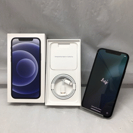 APPLE 〔中古〕iPhone12 64GB ブラック MGHN3J／A SIMフリー（中古1