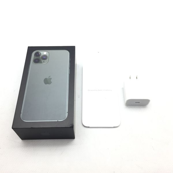 Apple - 中古iPhone11 pro 64GB ミッドナイトグリーン　SIMロック解除済 APPLE 〔中古〕iPhone11 Pro 64GB ミッドナイトグリーン MWC62J