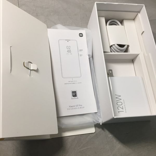 Xiaomi 〔中古〕Xiaomi 12T Pro 128GB ブラック 12TPRO／BK／128GB SIM