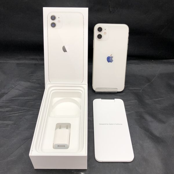 APPLE 〔中古〕iPhone11 64GB ホワイト MWLU2J／A SIMフリー（中古1