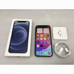 〔中古〕iPhone12 mini 64GB ブラック MGA03J/A auロック解除SIMフリー(中古1ヶ月保証)