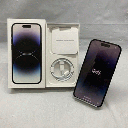 APPLE 〔中古〕iPhone14 Pro 128GB スペースブラック MPXU3J／A SIM 