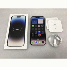 〔中古〕iPhone14 Pro 256GB シルバー MQ0Y3J/A SIMフリー(中古1ヶ月保証)