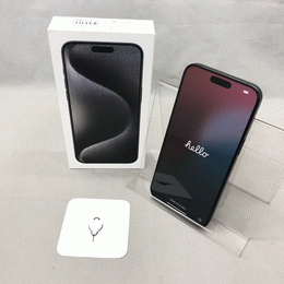 iPhone 15 pro max 512GB ブラックチタニウム 美品 APPLE 〔中古〕iPhone15ProMax 512GB ブラックチタニウム MU6U3J