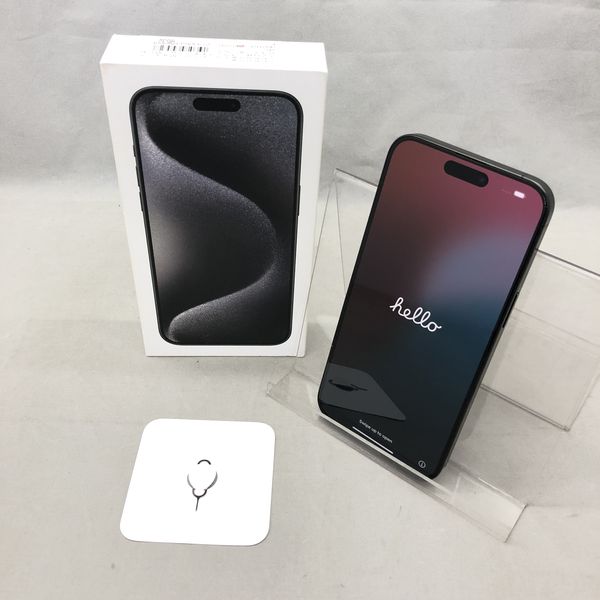 APPLE 〔中古〕iPhone15 Pro Max 512GB ブラックチタニウム APPLE 〔中古〕iPhone15 Pro Max 512GB ブラックチタニウム