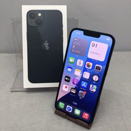 〔中古〕iPhone13 128GB ミッドナイト MLNC3J/A SIMフリー(中古1ヶ月保証)
