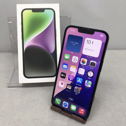 〔中古〕iPhone14 128GB ミッドナイト MPUD3J/A SIMフリー(中古1ヶ月保証)