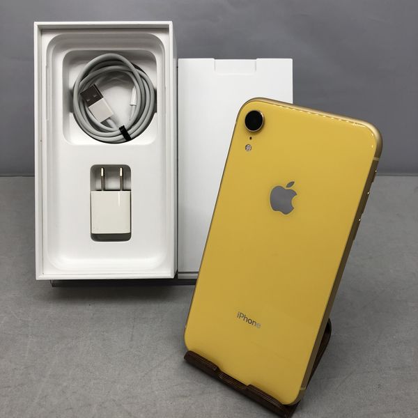 中古品iPhoneXRイエロー128GB