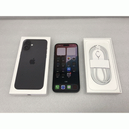 〔中古〕iPhone 16 Plus 512GB ブラック MXVN3J/A 国内版SIMフリー(中古1ヶ月保証)