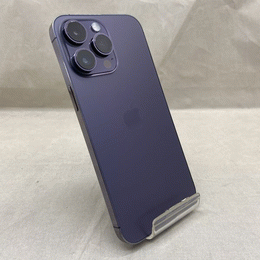 〔中古〕iPhone14 Pro Max 128GB ディープパープル MQ993J/A SIMフリー(中古1ヶ月保証)