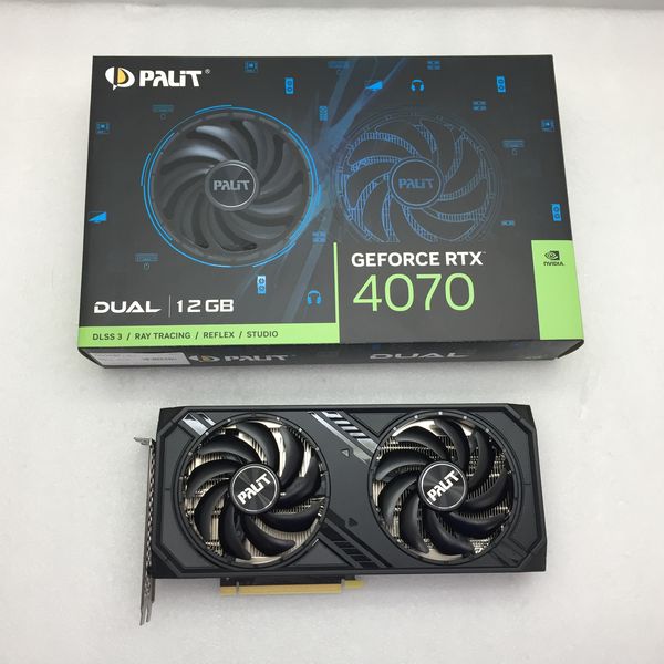 Palit RTX 4070 Dual 12GB ほぼ未使用 完動美品 Palit RTX 4070 Dual 12GB ほぼ未使用 完動美品 Palit RTX 4070 Dual