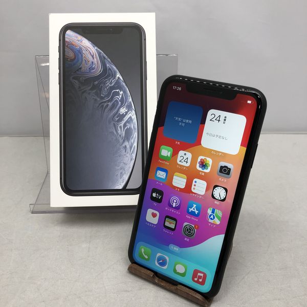 Apple(docomo アップル(ドコモ/IPhoneXR 64GB ブラック/MT002J/A/C6KXK8KAKXKX/2018/携帯電話/Bランク/79【中古】 APPLE 〔中古〕iPhoneXR 64GB ブラック MT002J／A docomo（中古1