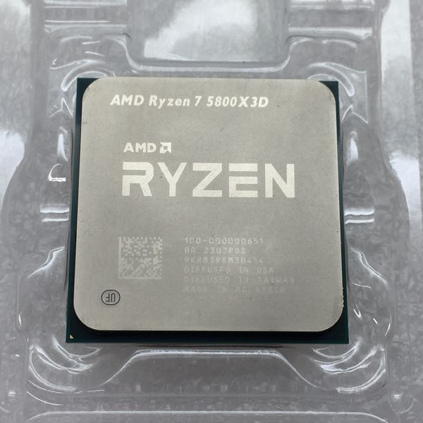 AMD Ryzen 7 5800X3D　中古 中古】AMD Ryzen 7 5800X3D (3.4GHz/TC:4.5GHz) BOX AM4/8C/16T