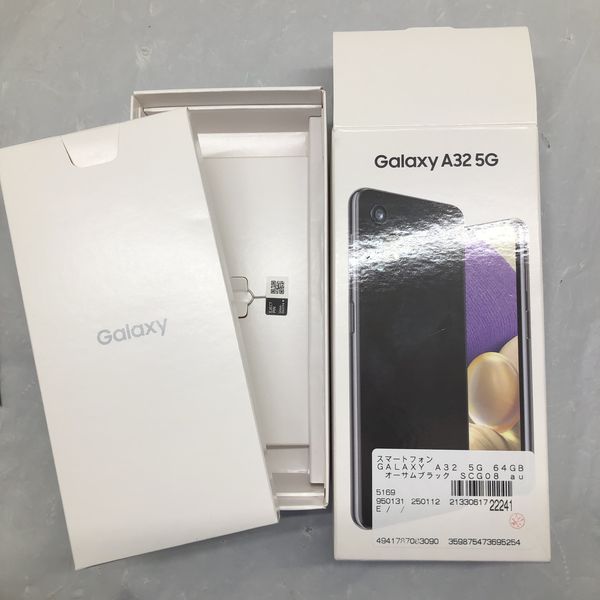 SAMSUNG 〔中古〕GALAXY A32 5G 64GB オーサムブラック SCG08 au