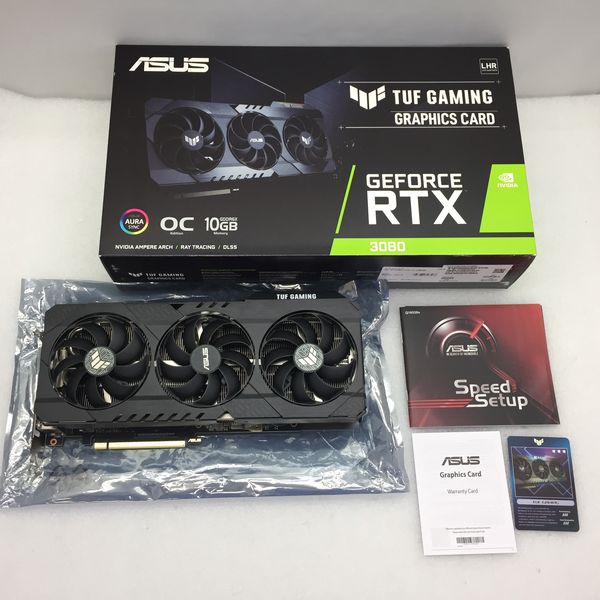 ASUS TUF-RTX3080-O10G-V2-GAMING LHR 中古 ASUS 〔中古〕TUF-RTX3080-O10G-V2-GAMING（中古保証1ヶ月間