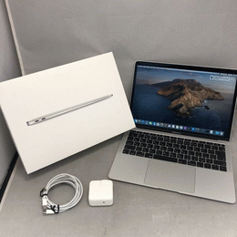 〔中古〕MacBook Air 13.3-inch Late-2018 MREA2J/A シルバー 〔10.15 Catalina〕 (第8世代)デュアルコア Intel® Core™ i5 プロセッサー (1.6GHz)/16GB/256GB SSD/Intel UHD Graphics 617(中古1ヶ月保証)