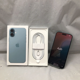 APPLE 〔中古〕iPhone 16 Plus 128GB ホワイト MXVC3J/A 国内版