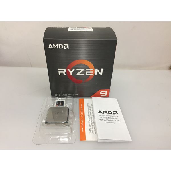 AMD 〔中古〕Ryzen 9 5900X 〔3.7GHz／SOCKET AM4〕（中古1ヶ月