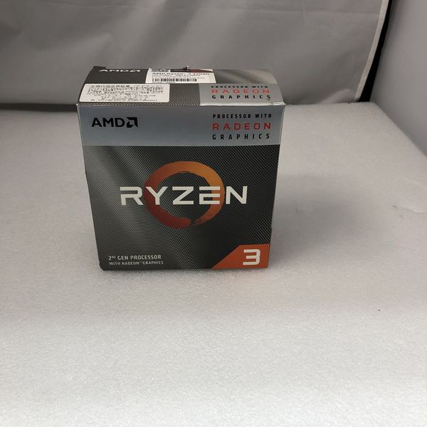 Ryzen 3 3200G 中古動作確認済み品 AMD Ryzen 3 3200G R3-3200G 3.6-4.0GHz 4-Core 4thr Socket AM4