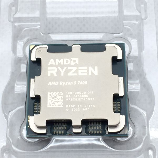 AMD 〔中古〕Ryzen 5 7600 〔3.8GHz／SOCKET AM5〕（中古1ヶ月保証