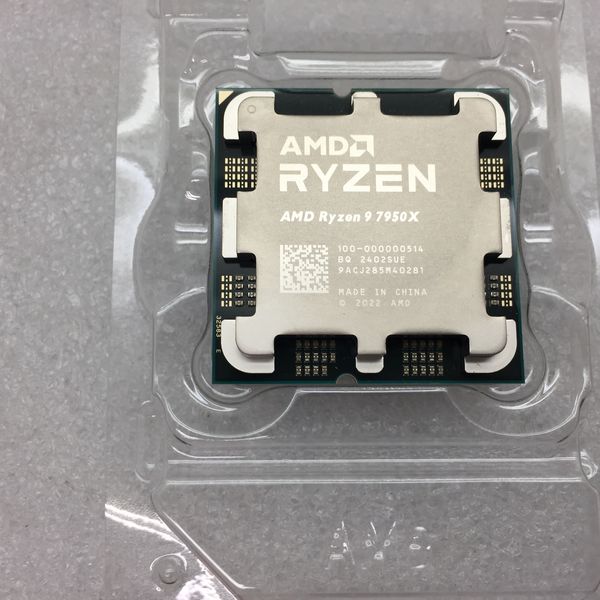 中古 AMD Ryzen 9 7950X AMD 〔中古〕Ryzen 9 7950X 〔4.7GHz／Socket AM5〕（中古1ヶ月