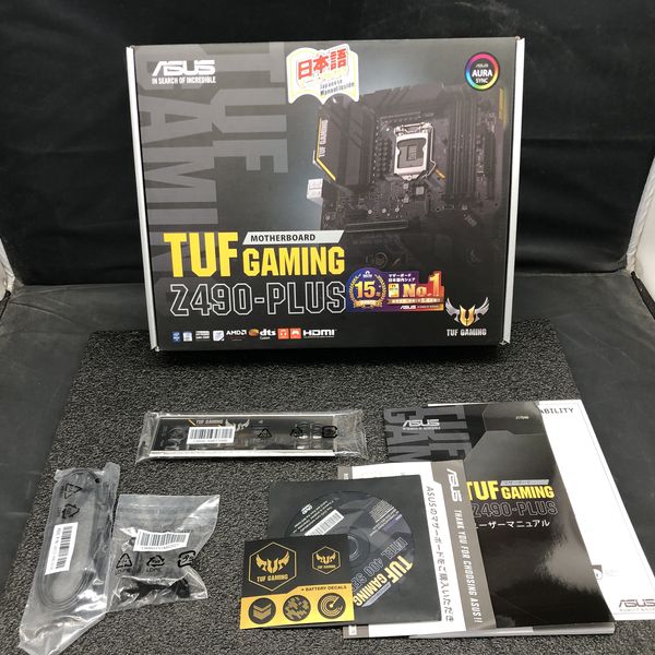TUF GAMING Z490-PLUS 中古 美品 通電確認済　ピン曲がりなし TUF GAMING Z490-PLUS｜マザーボード｜ASUS 日本