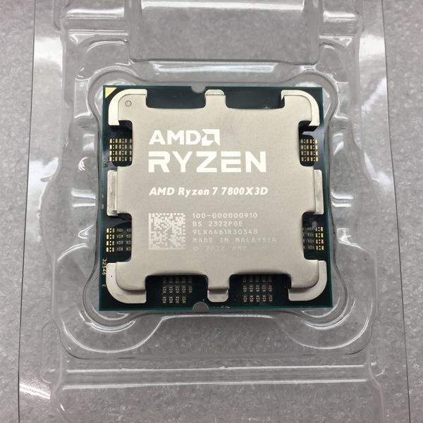 【本日特価】 〔中古〕Ryzen AMD 7 パソコン工房 | 7800X3D（中古1ヶ月保証） CPU