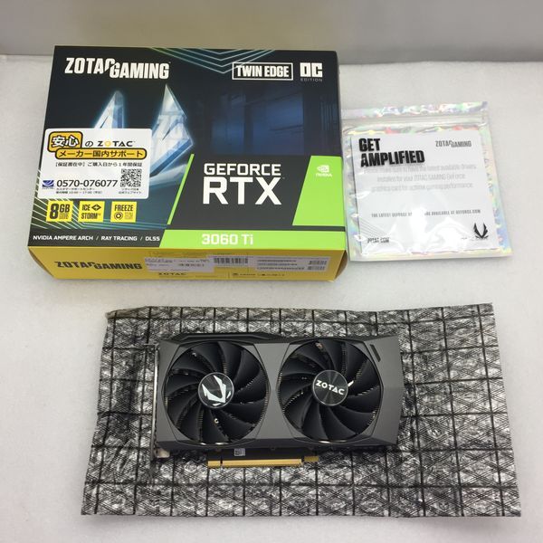 ZOTAC 〔中古〕GeForce RTX 3060 Ti Twin Edge OC LHR ZT ZOTAC 〔中古〕GeForce RTX 3060 Ti Twin Edge OC LHR ZT