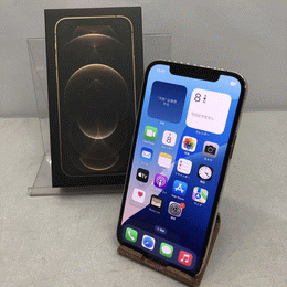 〔中古〕iPhone12 Pro 256GB ゴールド MGMC3J/A SIMフリー(中古1ヶ月保証)