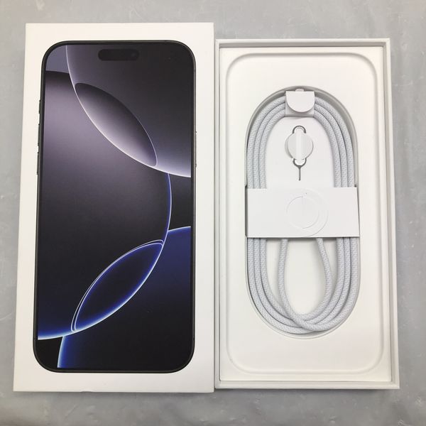 ✨ルチ将軍【中古品•箱無し】 APPLE 〔中古〕iPhone16 Pro Max 512GB ブラックチタニウム