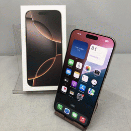 〔中古〕iPhone16 Pro Max 256GB デザートチタニウム MYWJ3J/A SIMフリー(中古1ヶ月保証)