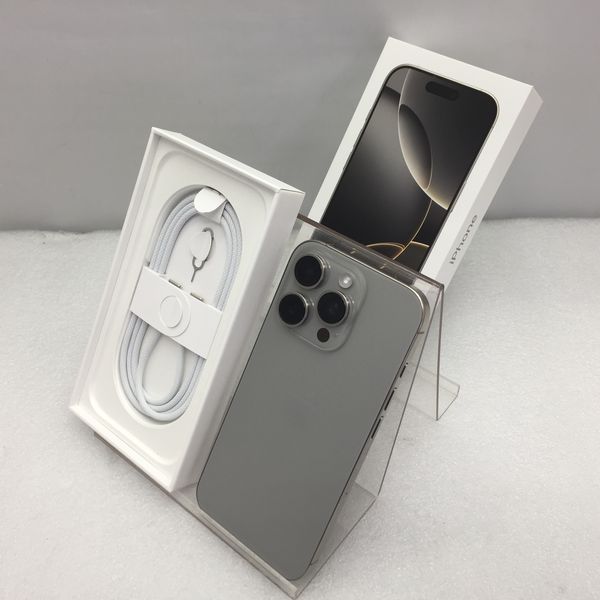 APPLE 〔中古〕iPhone16 Pro 128GB ナチュラルチタニウム MYMY3J