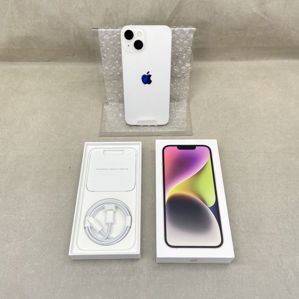 APPLE 〔中古〕iPhone14 128GB スターライト MPUQ3J/A SIMフリー