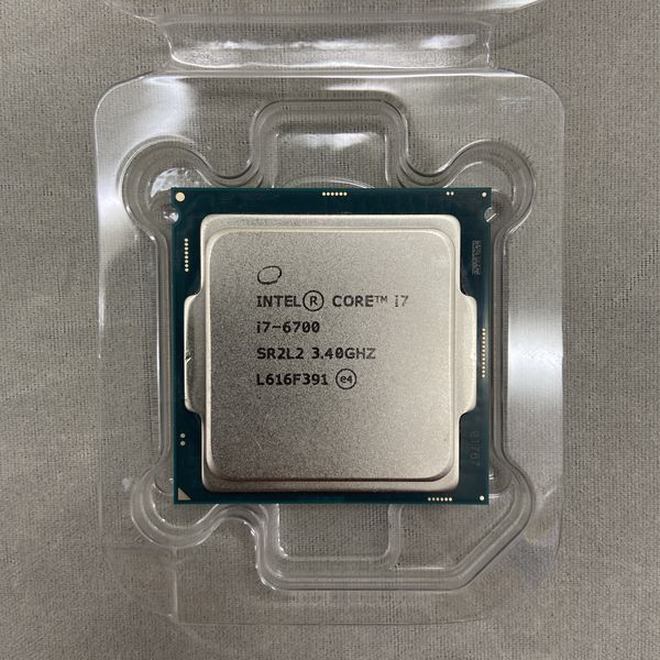 インテル 【中古】Intel CPU Core i7-6700 / 動作品 付属品無し
