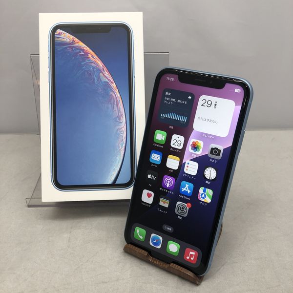 APPLE 〔中古〕iPhoneXR 64GB ブルー MT0E2J／A SIMフリー（中古